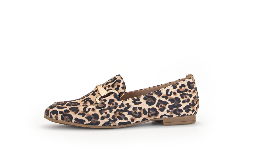 gabor-leopard-print -loafer