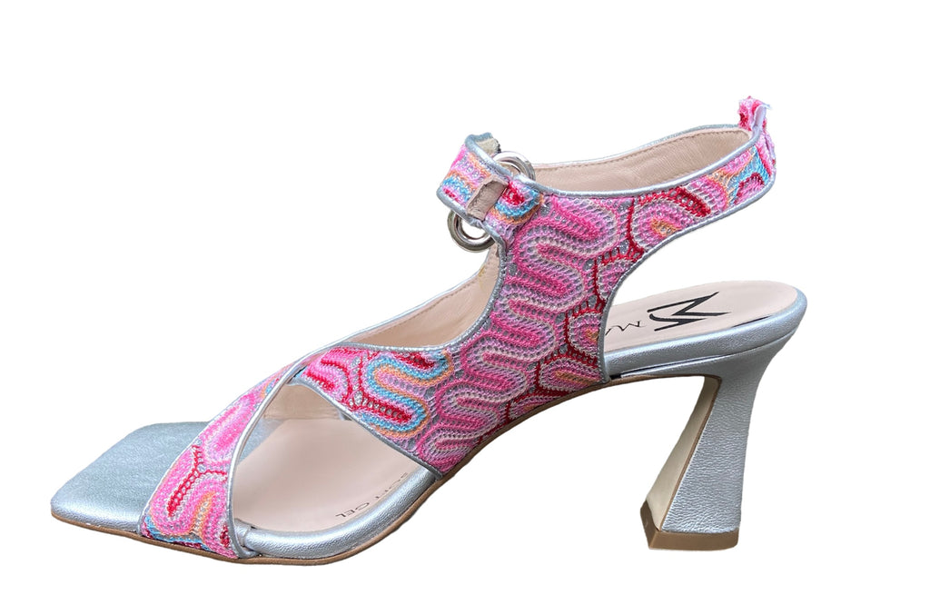 MARIAN-Pink-Print-Sandal-with-Block-Hee