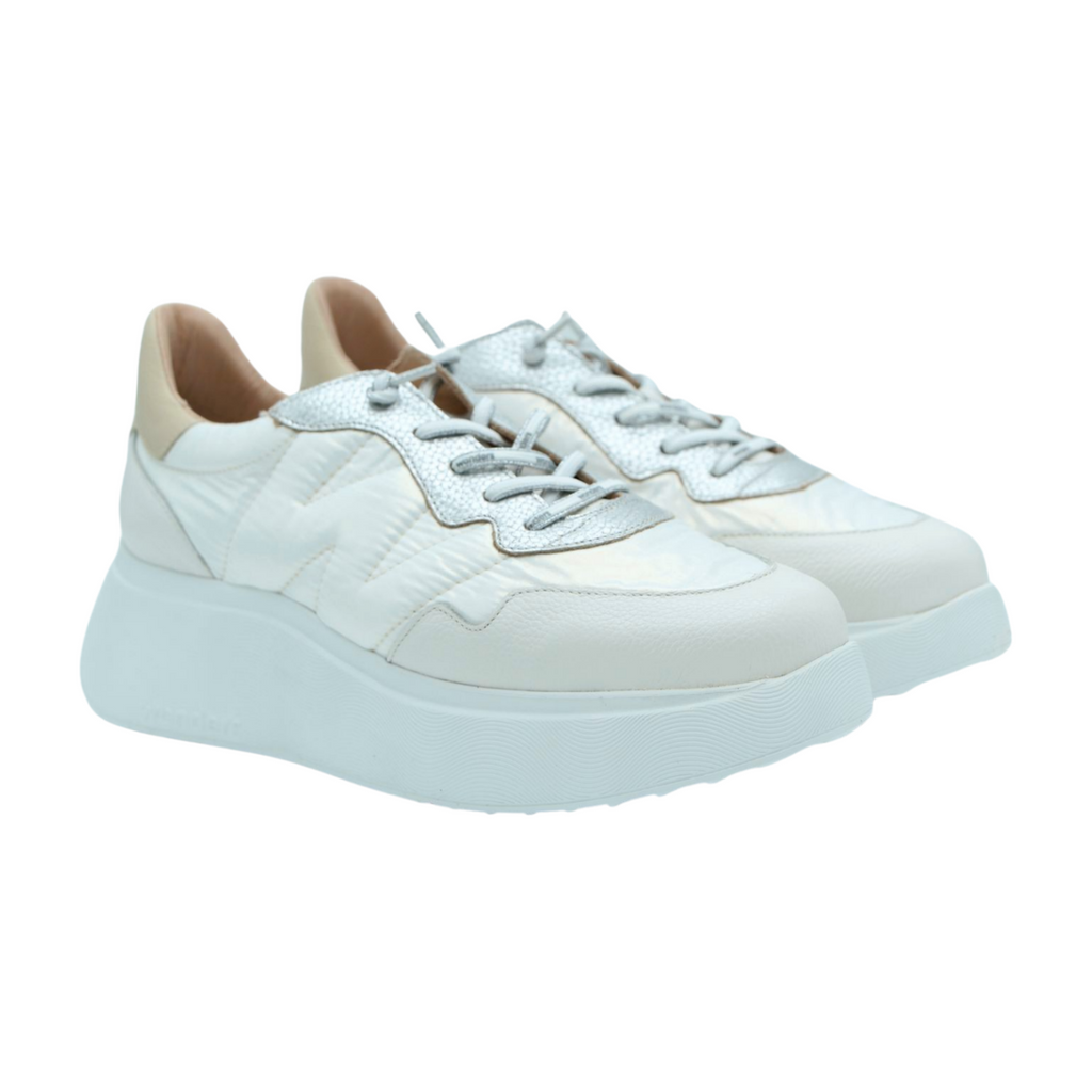 WONDERS-A-3602-White-Chunky-Leather-Trainers