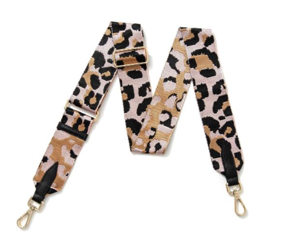 Pink-animal-print-handbag-strap