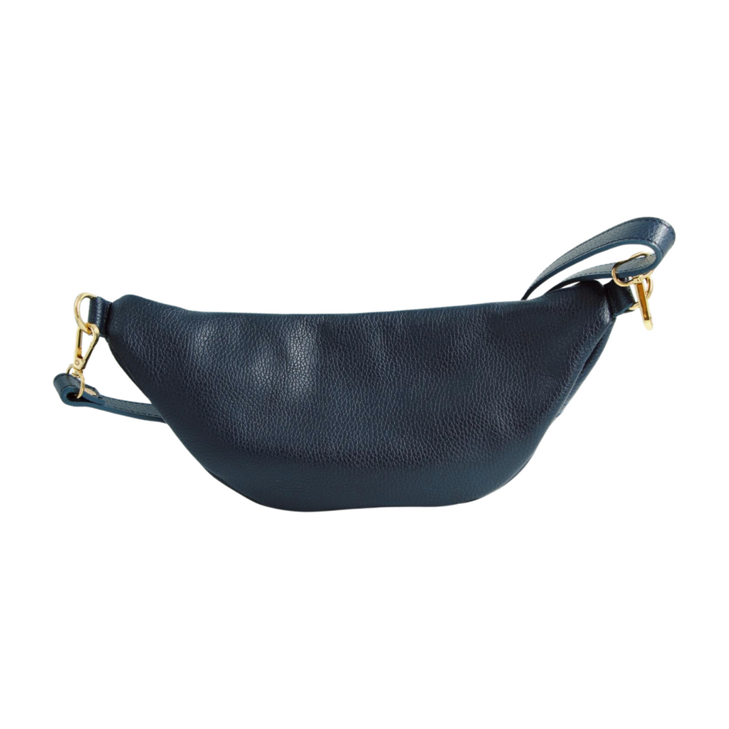 fabucci--navy-leather-double-zip-bum-bag