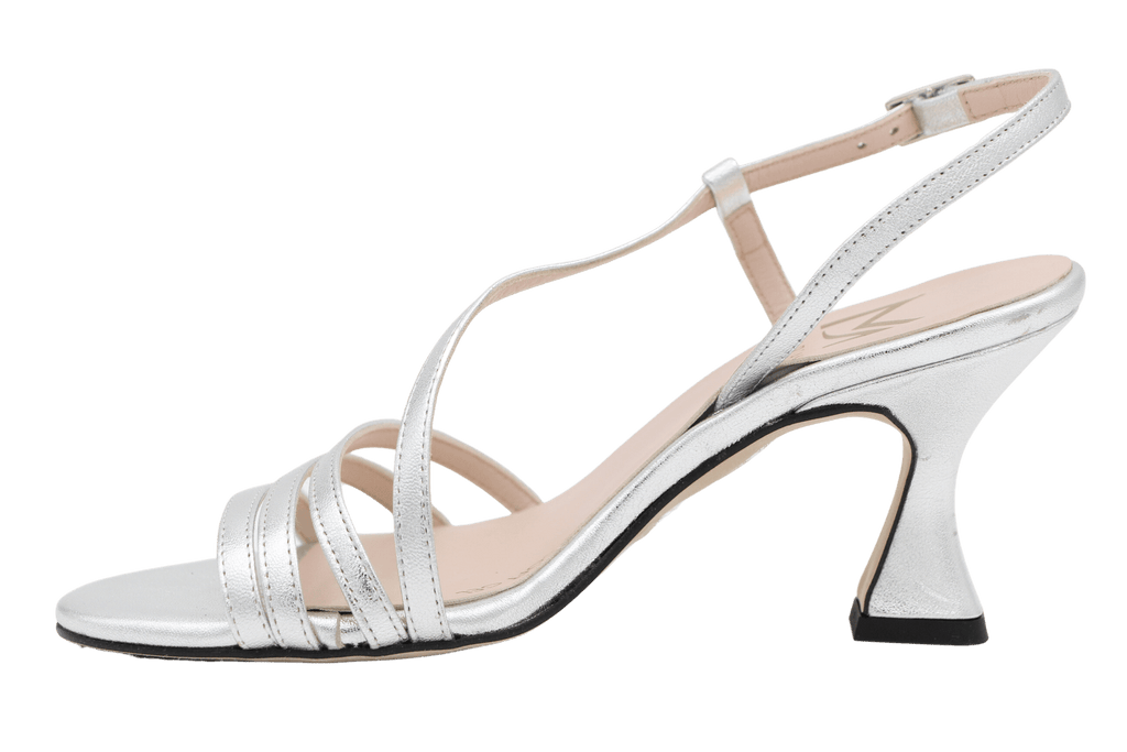 Marian-Silver-3-Strap-Sling-Back-Low-Heel-Sandal