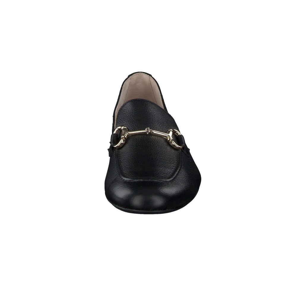 PAUL GREEN Black Leather Loafer 2596