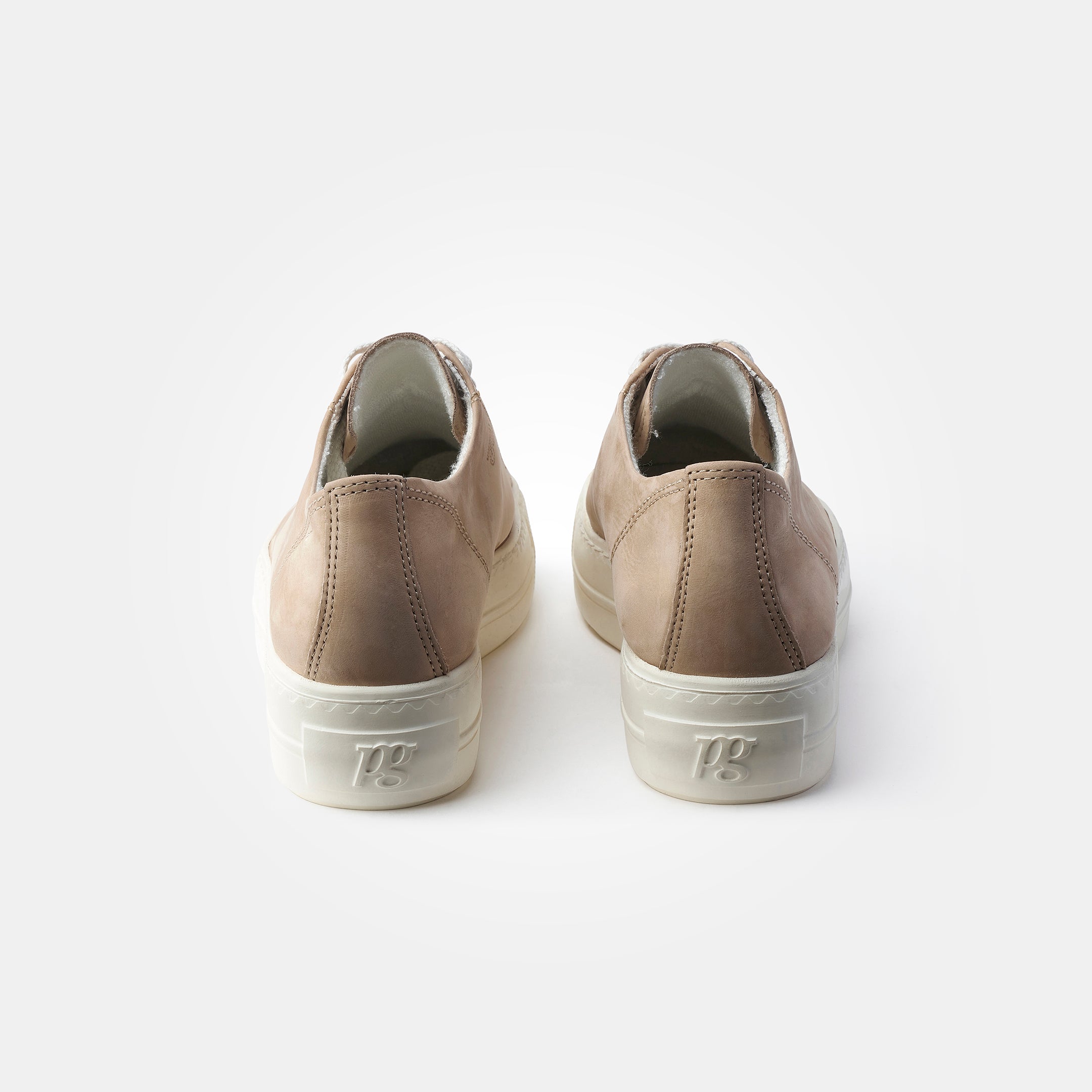 PAUL GREEN Tan platform Trainer 4790 – Fabucci Shoes