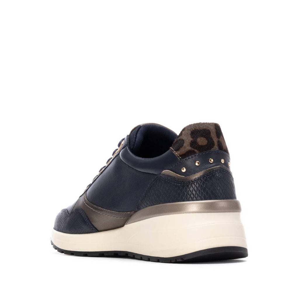 Carmela - Navy- Wedge- Trainer