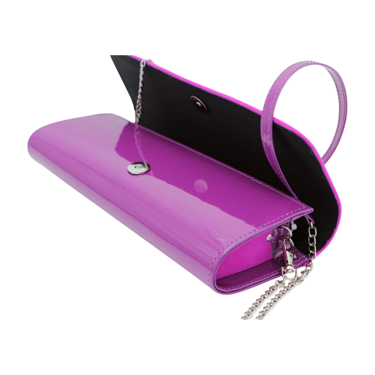 FABUCCI Magenta Pink Clutch Bag Fabucci Shoes