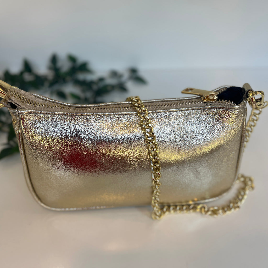 Fabucci-gold-leather-clutch-bag