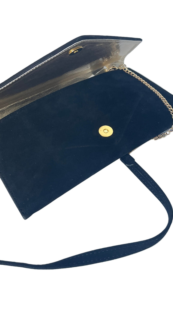 Fabucci-navy -suede-envelope-clutch-bag