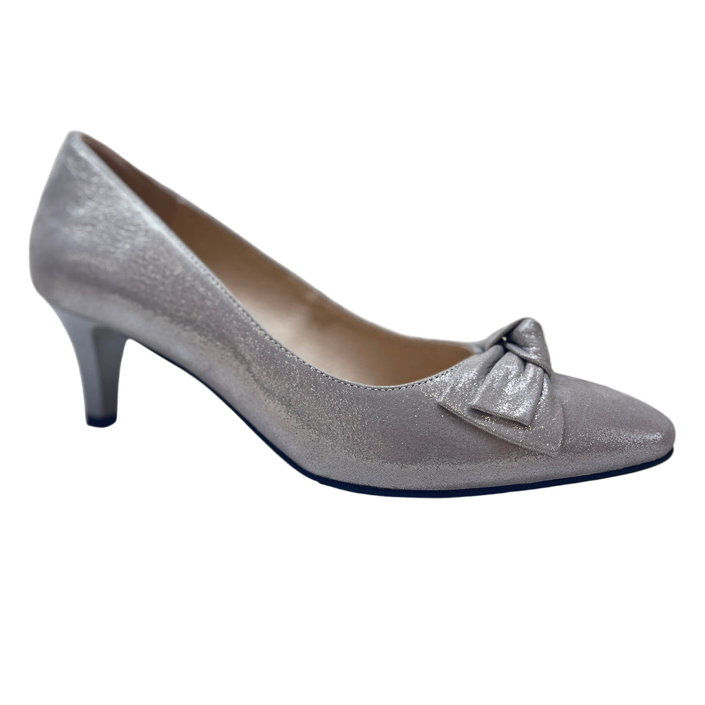 Fabucci-silver-shimmer-mid -heel -occasion -shoe