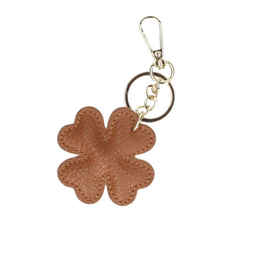 Fabucci-tan -key ring-bag-charm