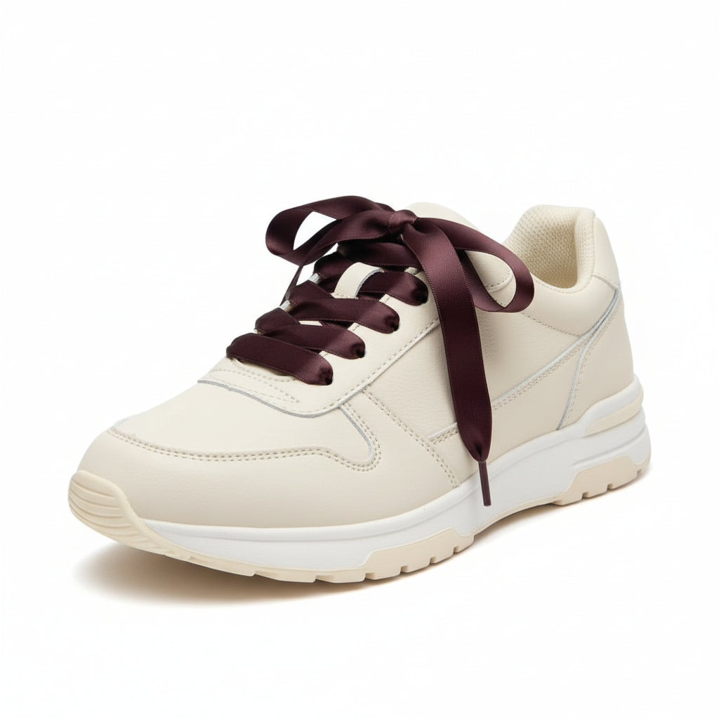 Fabucci Brown Satin Laces