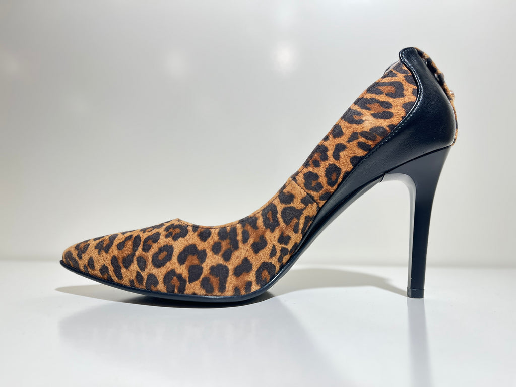 Fabucci Leopard -Print-Stiletto-Shoe
