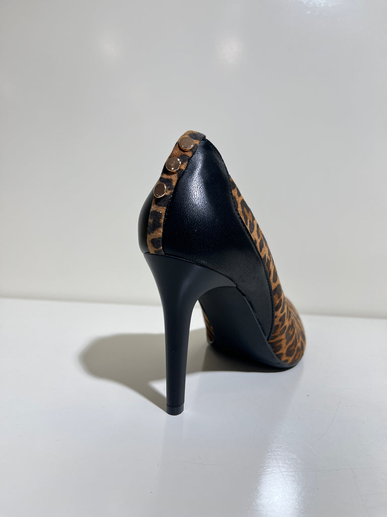 Fabucci Leopard -Print-Stiletto-Shoe
