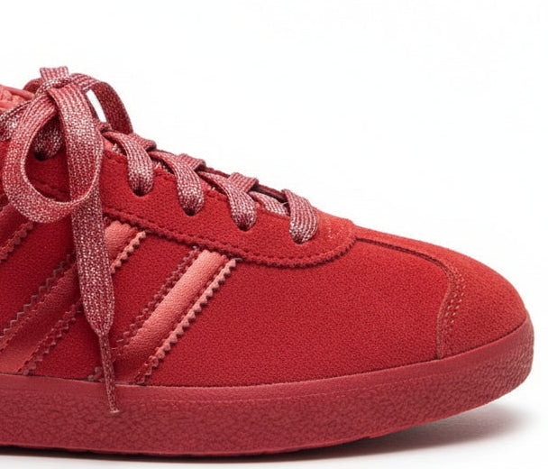 Fabucci Red Metallic Shoe Laces