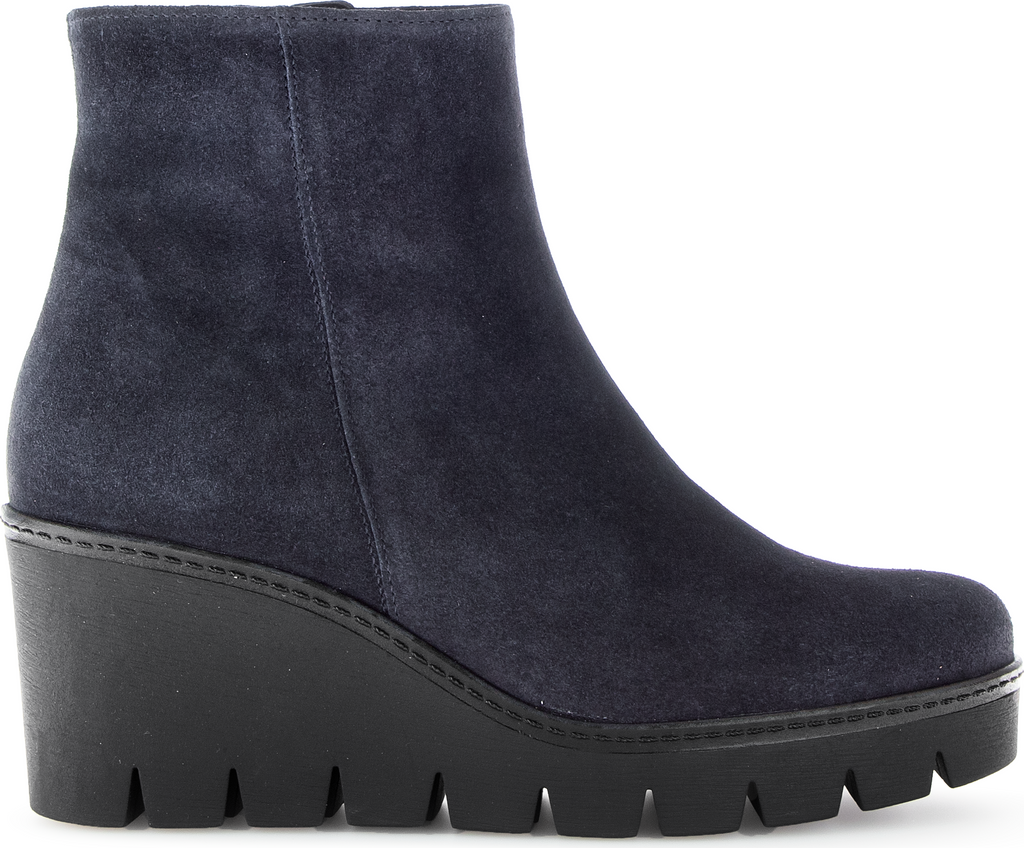 GABOR-NAVY-SUEDE-WEDG-ANKLE-BOOT