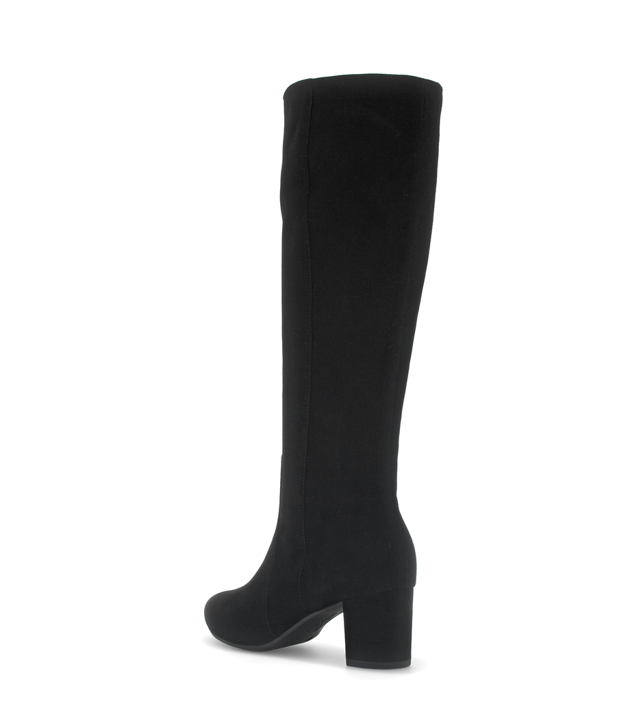 GABOR- Black- Suede -Knee -Boot -709