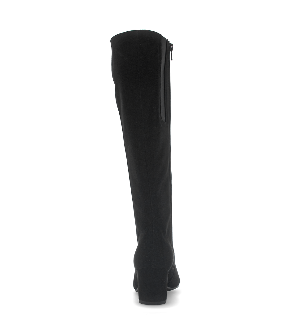 GABOR- Black- Suede -Knee -Boot -709