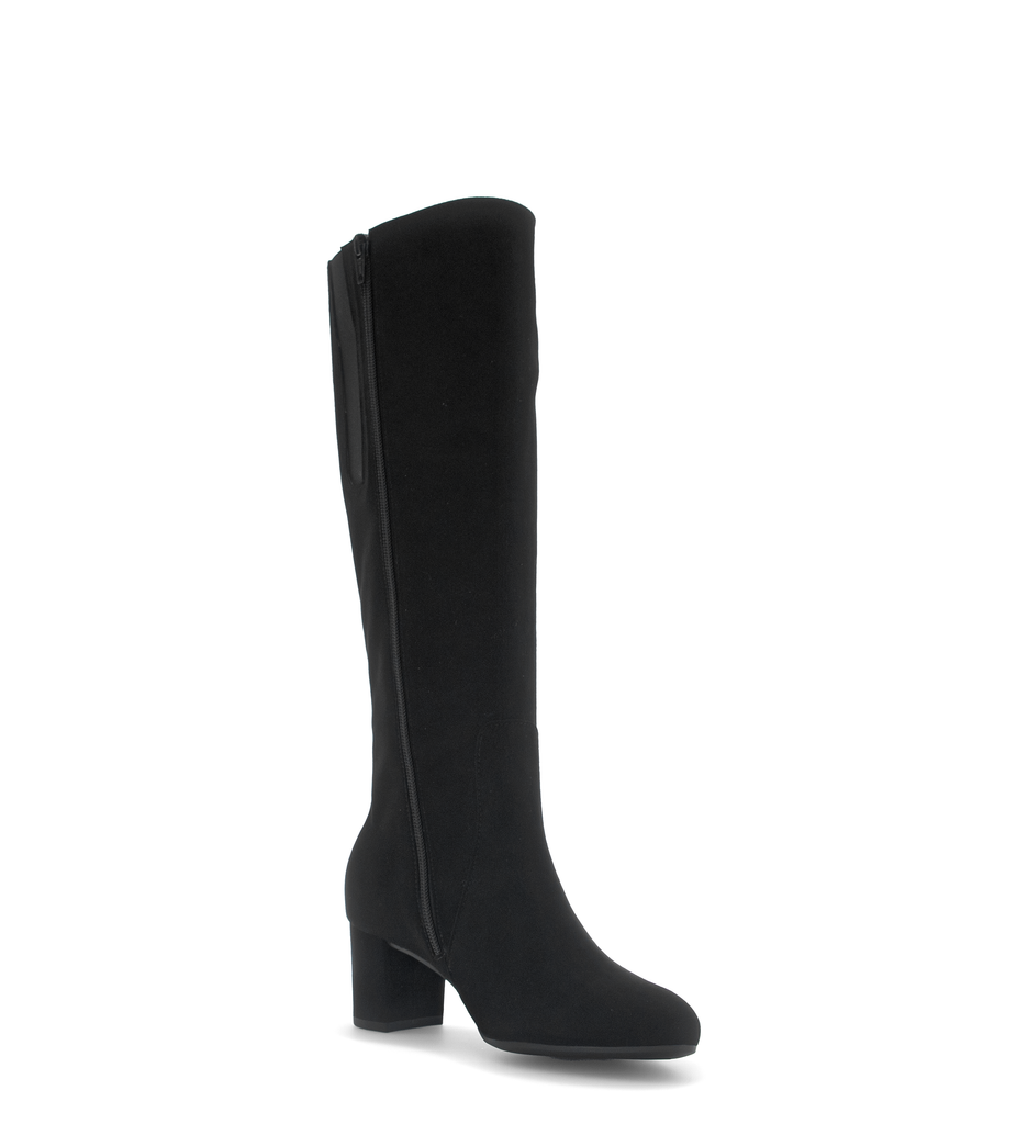 GABOR- Black- Suede -Knee -Boot -709