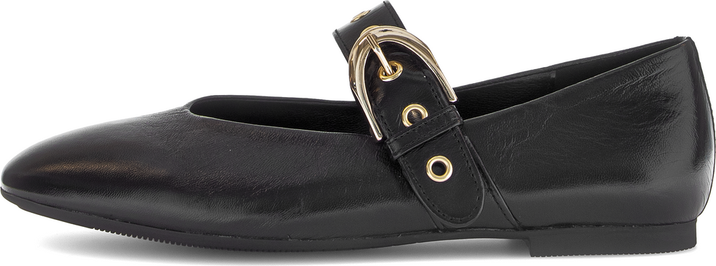 Gabor- Black -Patent -Mary -Jane -Ballet -Flat