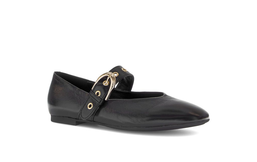 Gabor- Black -Patent -Mary -Jane -Ballet -Flat