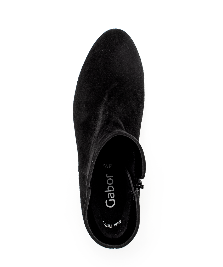 Gabor-black-suede-low-heel-ankle-boot-68017