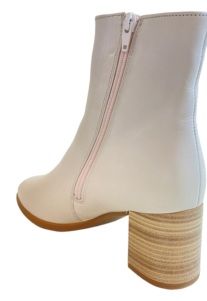 Gabor-cream-leather-ankle-boot