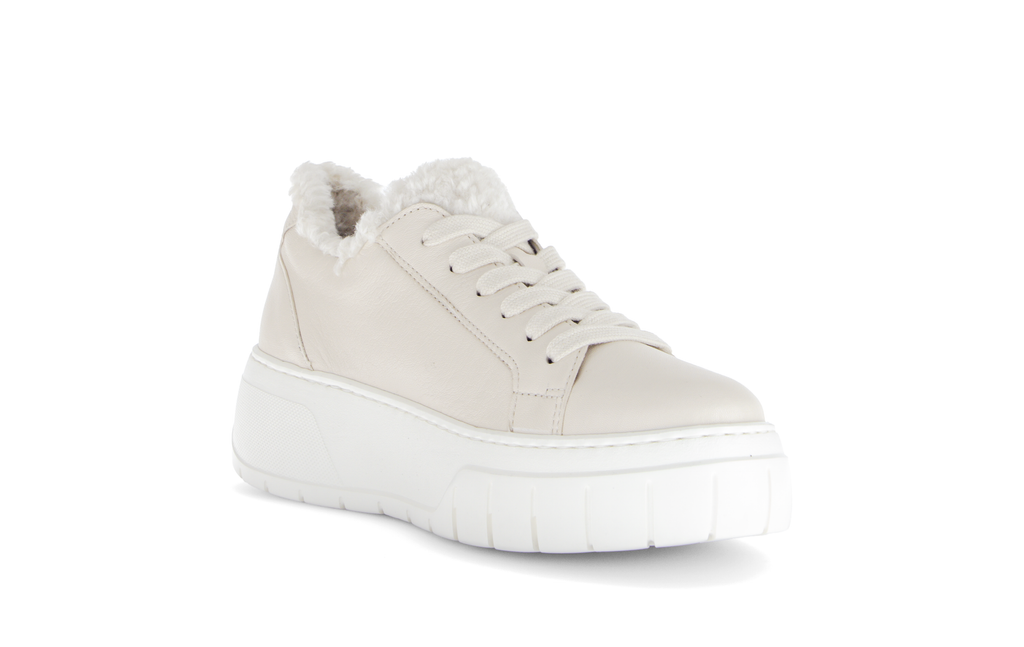 Gabor-cream-leather-trainer-22122