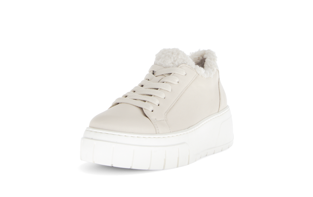 Gabor-cream-leather-trainer-22122