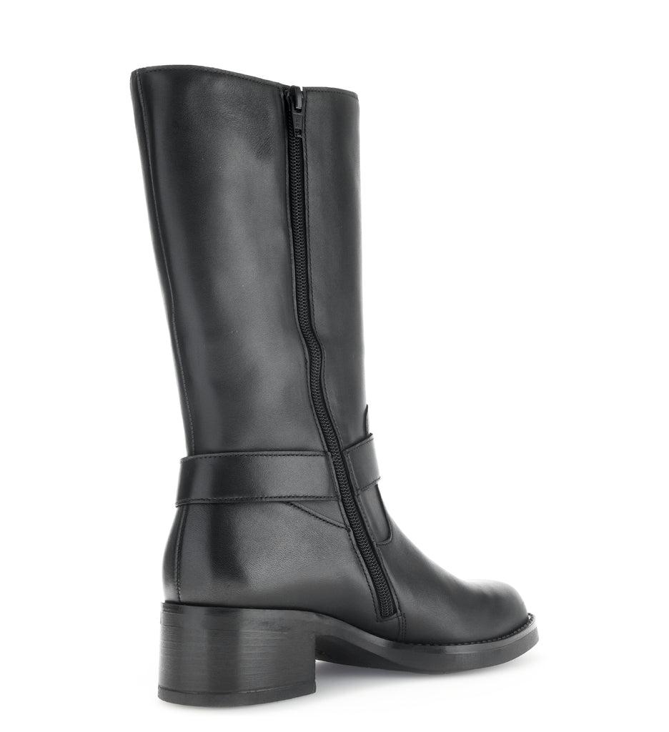 Gabor-Black-leather-Three-Quarter-Length-Biker-Boot-5592127