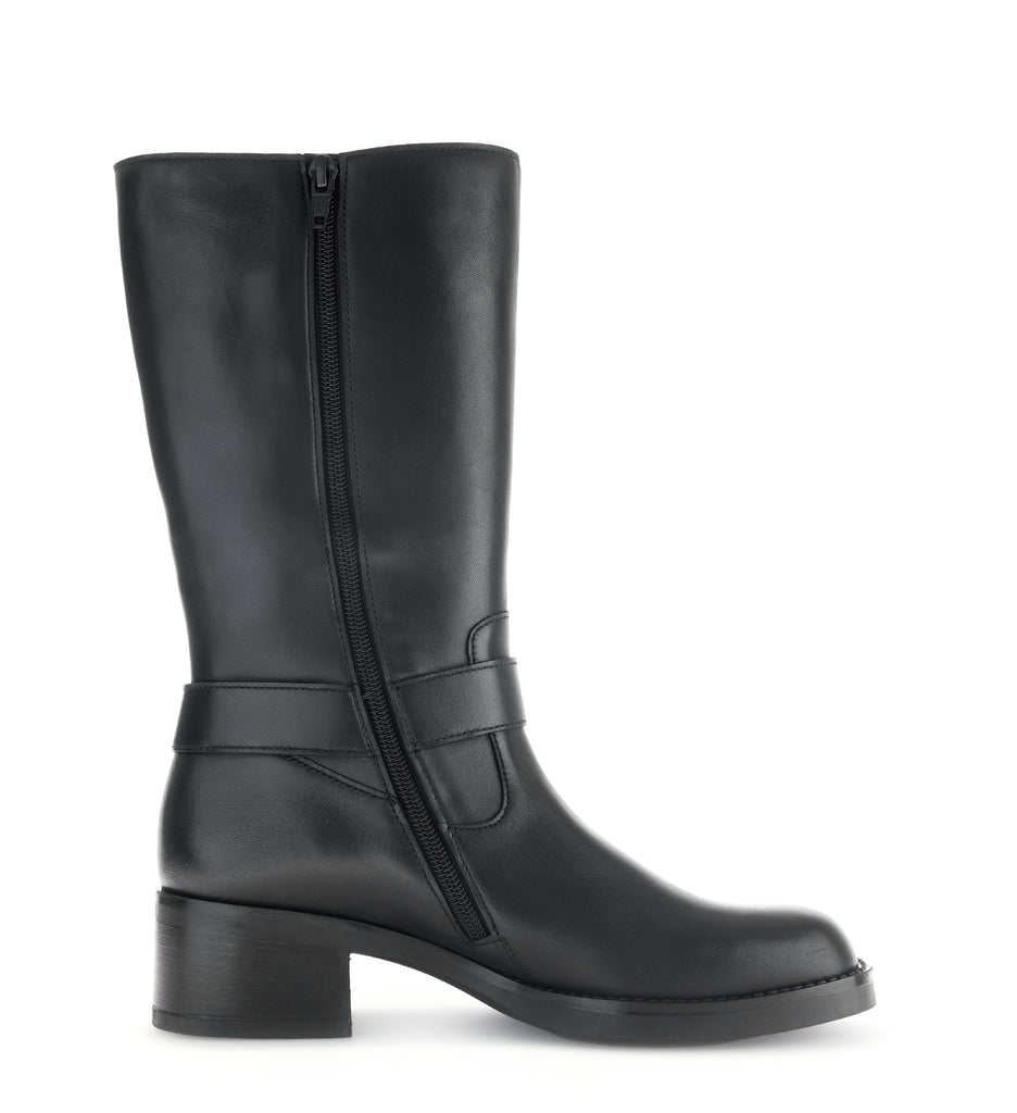 Gabor-Black-leather-Three-Quarter-Length-Biker-Boot-5592127
