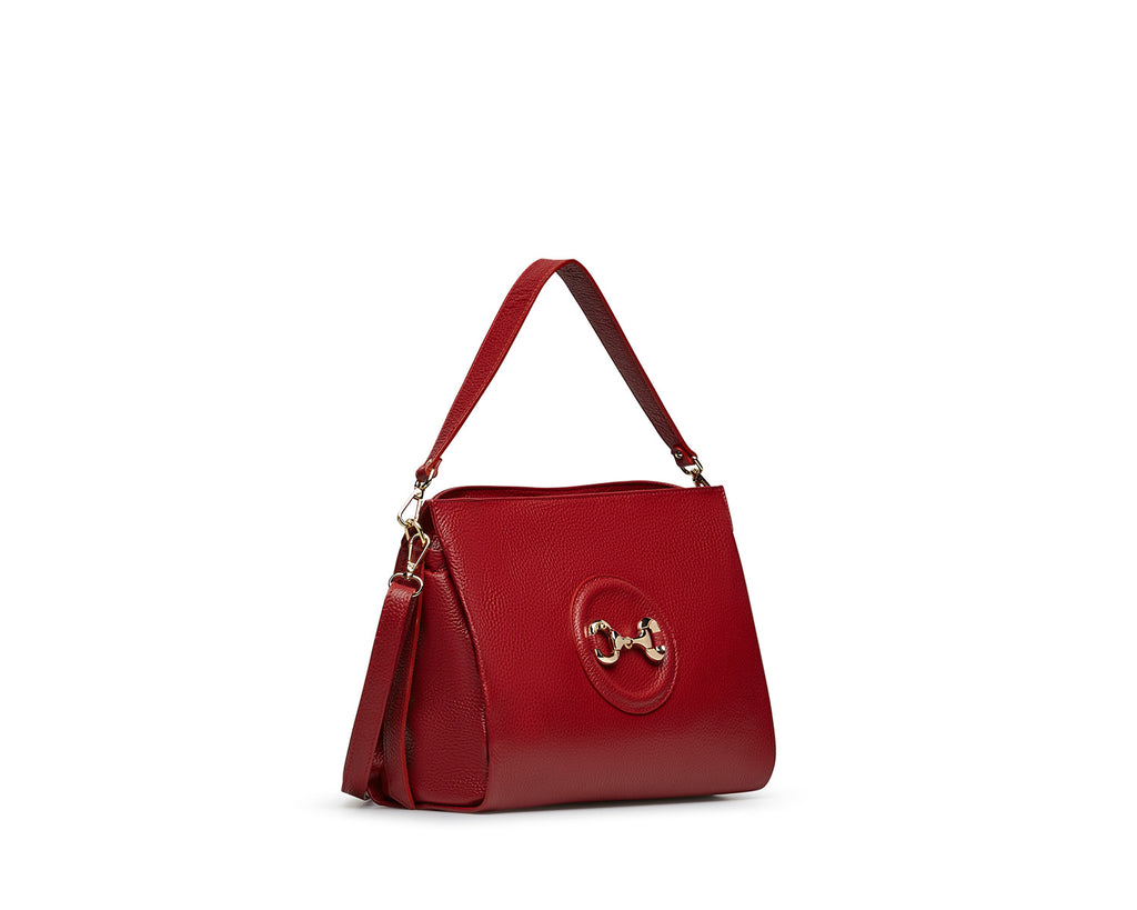    MARCO-MOREO-Red-Leather-Shoulder-Bag-1711