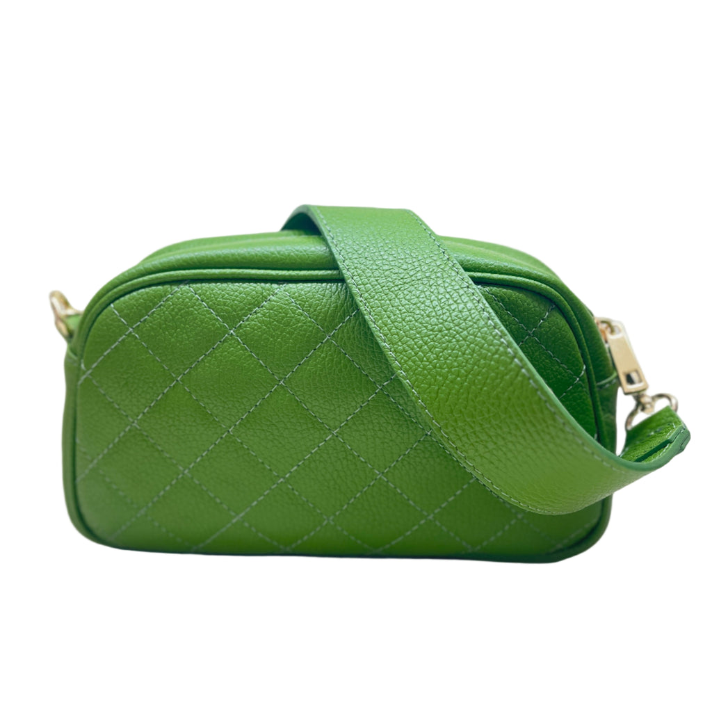 MARCO- MOREO -Moore -Lime -Green -Leather -Handbag