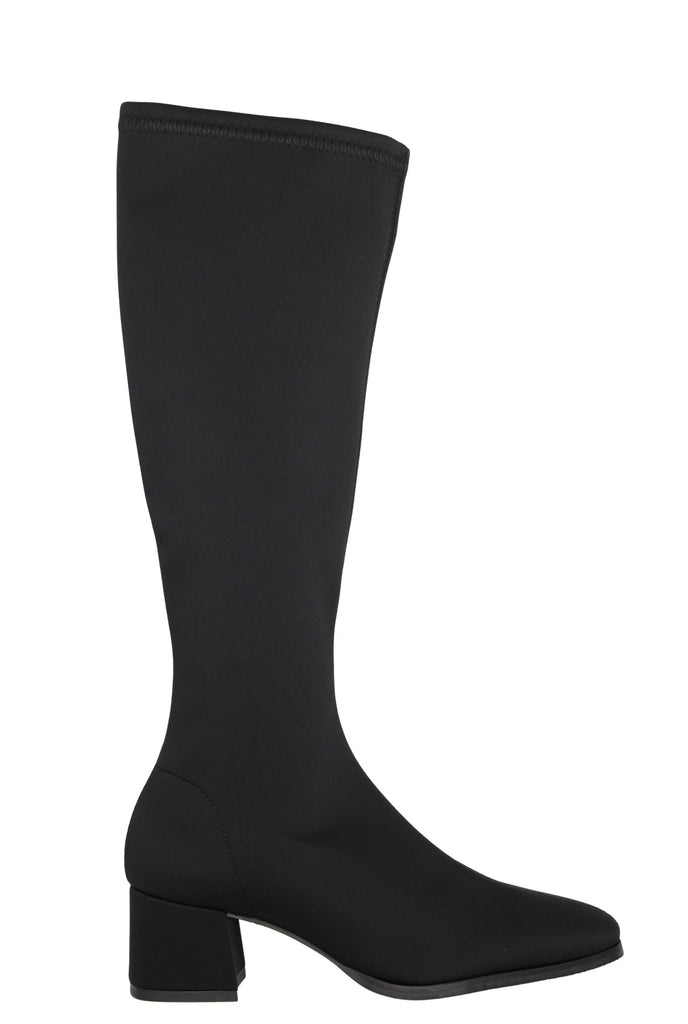 MISS-ELASTIC- BLACK-STRETCH-KNEE-BOOT