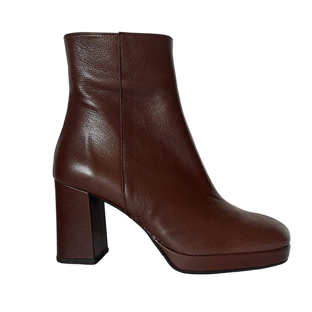 Marian-Brown-Leather-Platform- Ankle-Boot