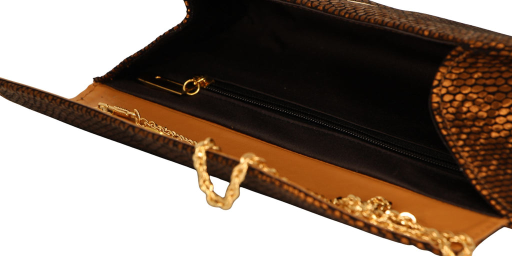 Marian-bronze-print-envelope-clutch-bag