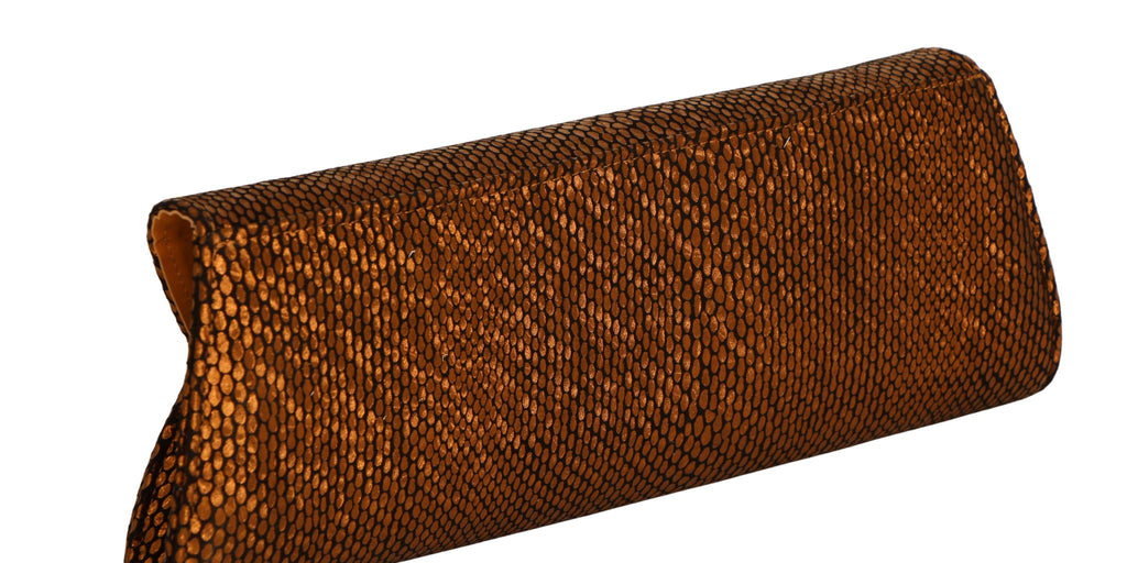 Marian-bronze-print-envelope-clutch-bag