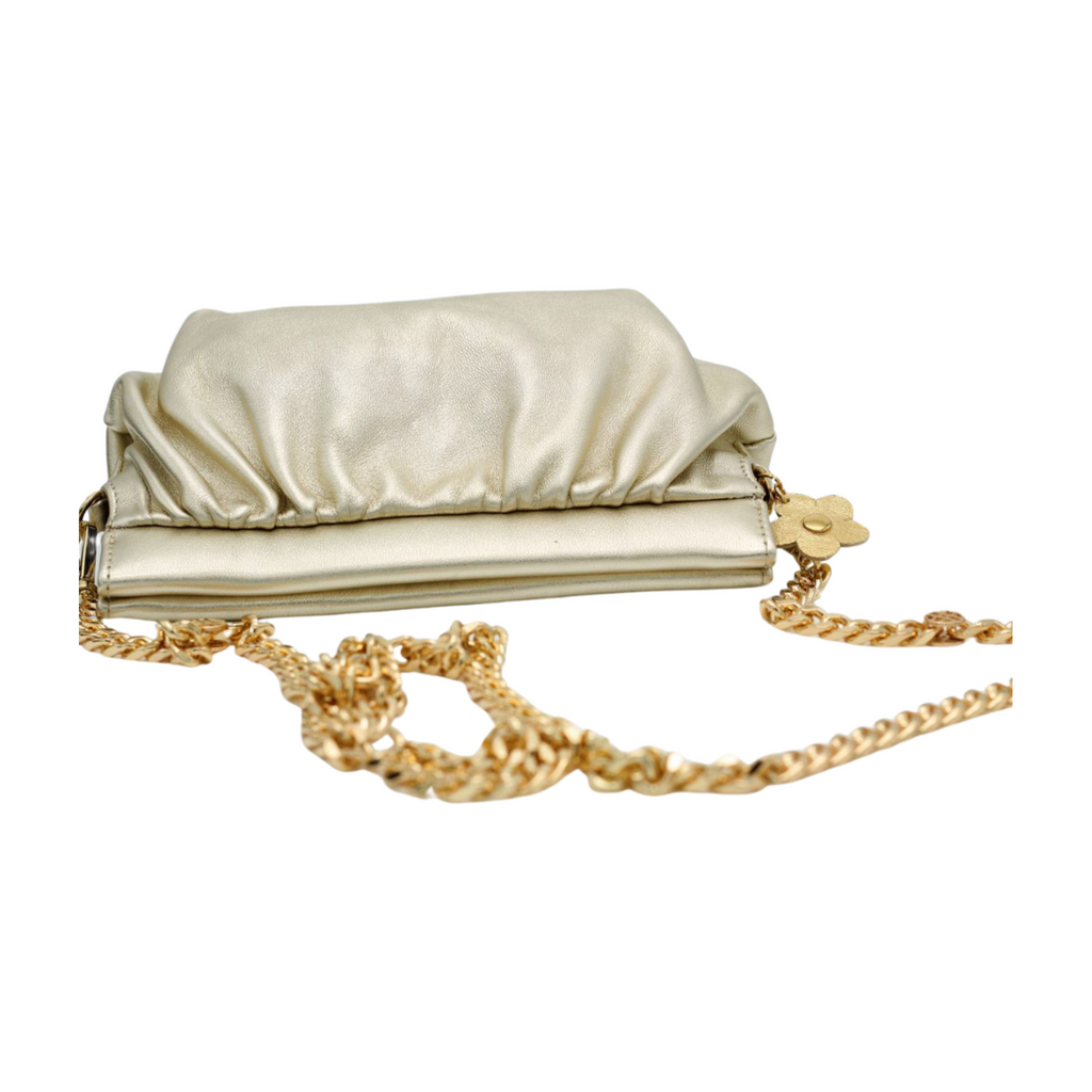 UNISA--Gold--Leather--Clutch--Bag--Zailen-
