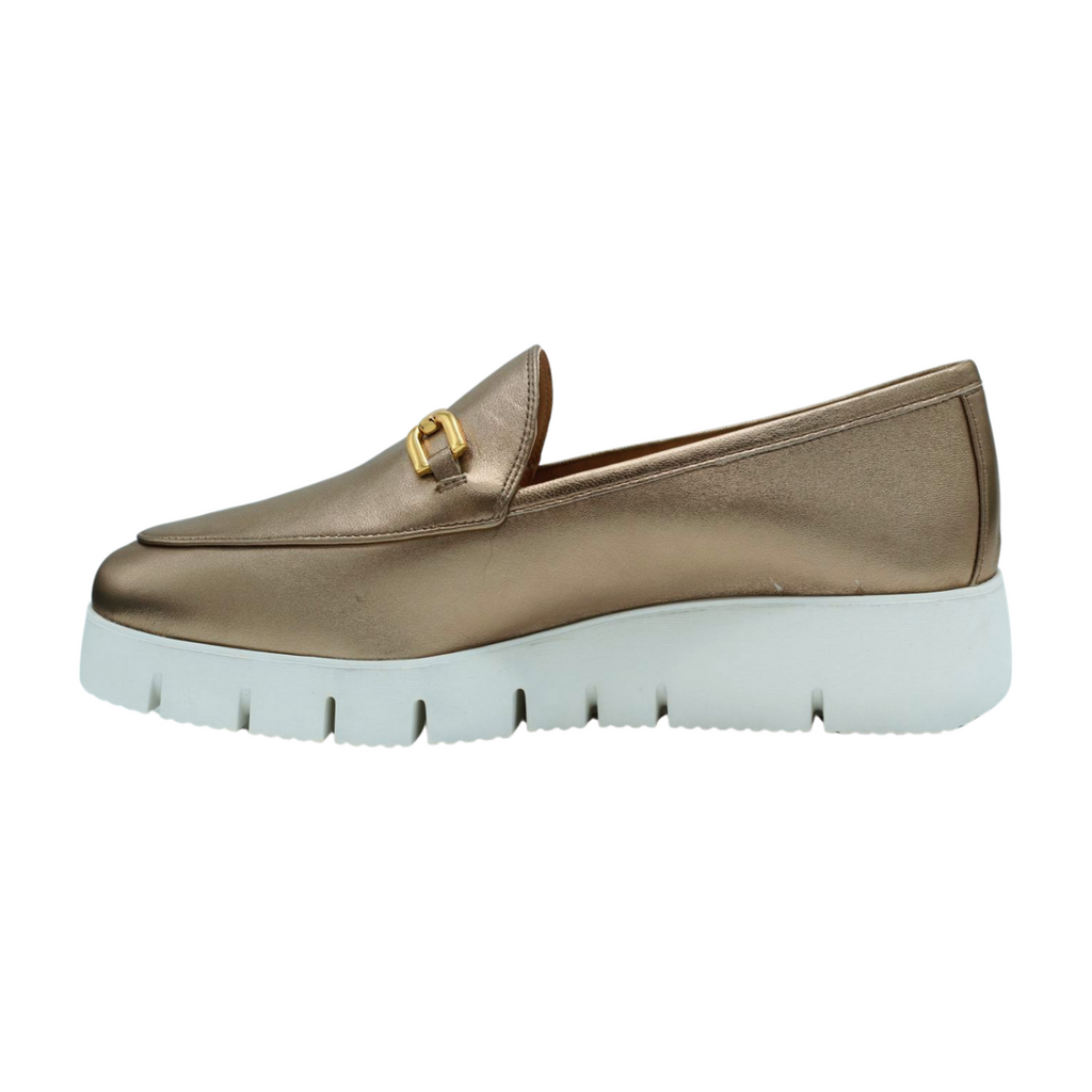 UNISA--Gold--Leather--Loafer--FAMO-