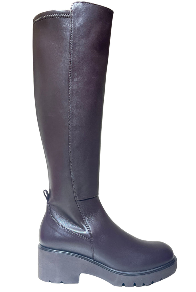 UNISA-Jabilo-Brown-leather-knee-boot