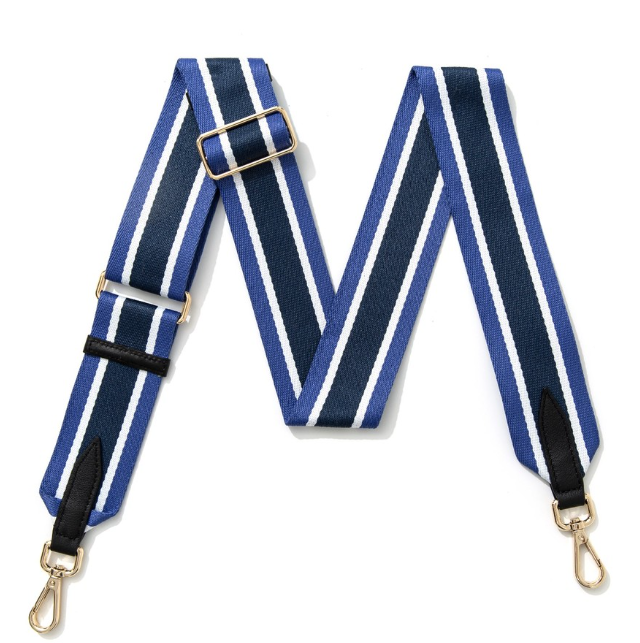 blue-black-white-stripe-handbag-strap