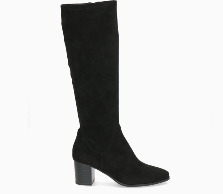 caprice-black-stretch-knee-boot-25503