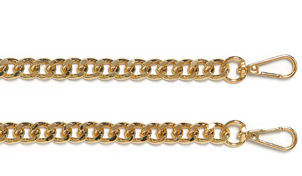 Fabucci Gold Chain Handbag Strap Fabucci Shoes
