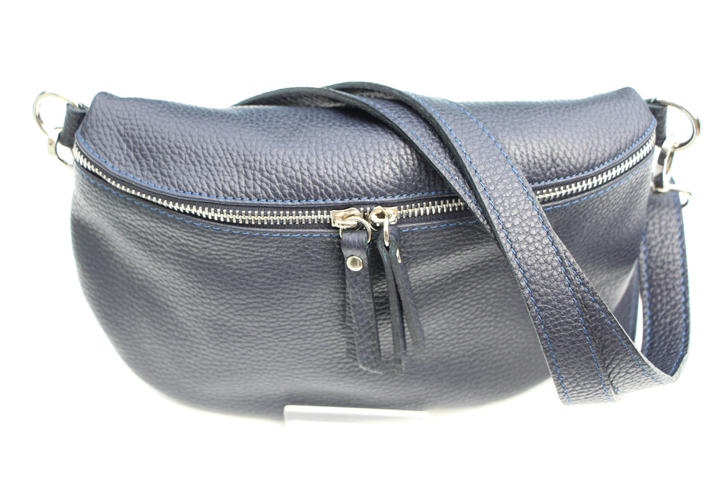 fabucci-navy-leather-bum-bag