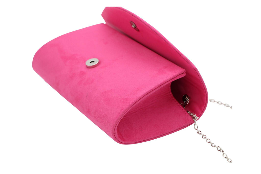 Fabucci-Pink-Faux-suede-envelope--clutch-bag-