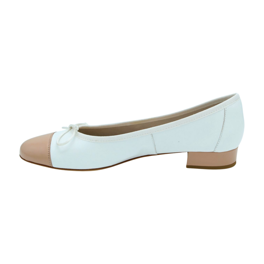 fabucci-white--and-camel-ballet-flat-shoe
