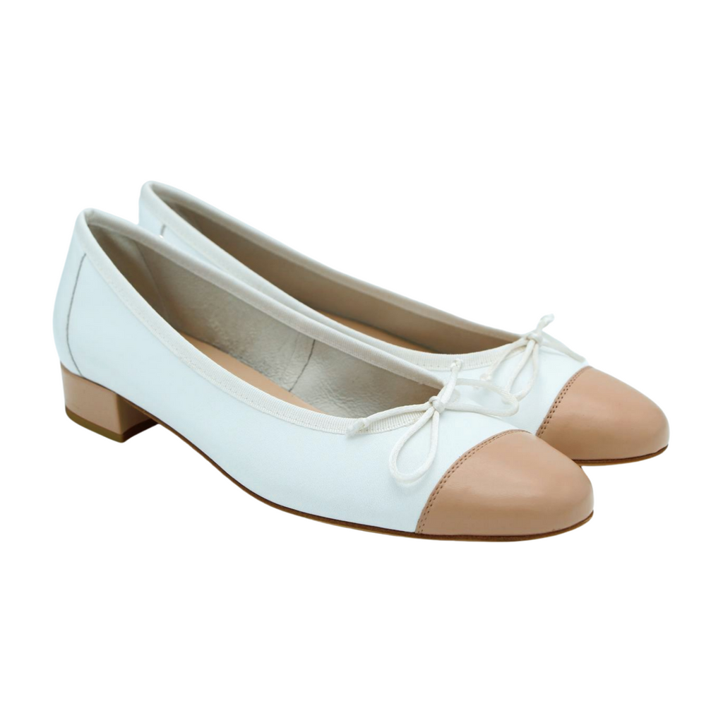 fabucci-white--and-camel-ballet-flat-shoe
