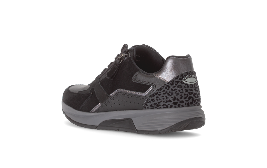 gabor-black-rolling-soft-trainer-87867