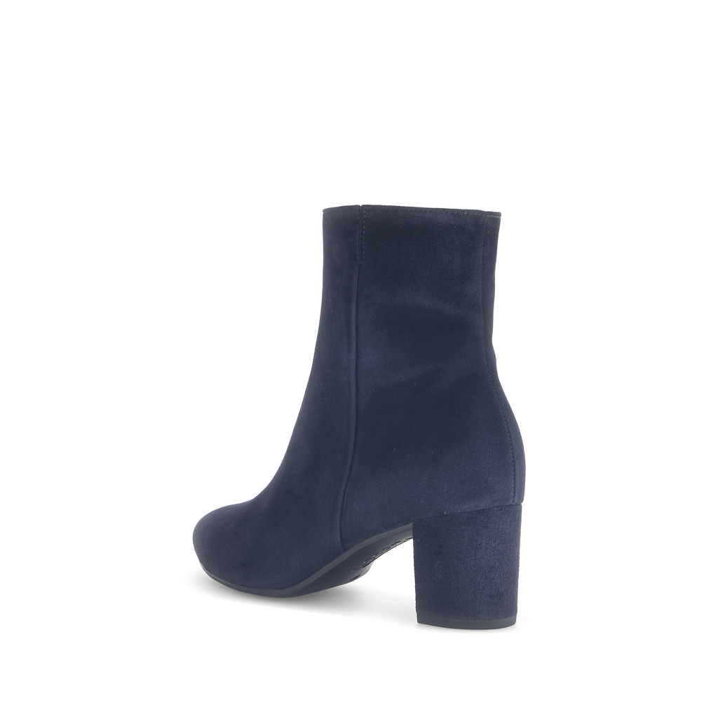 gabor-navy-suede-ankle-boot