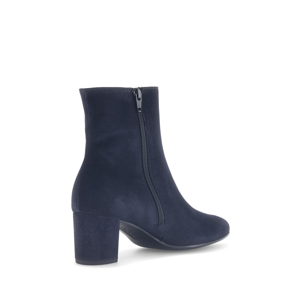 gabor-navy-suede-ankle-boot