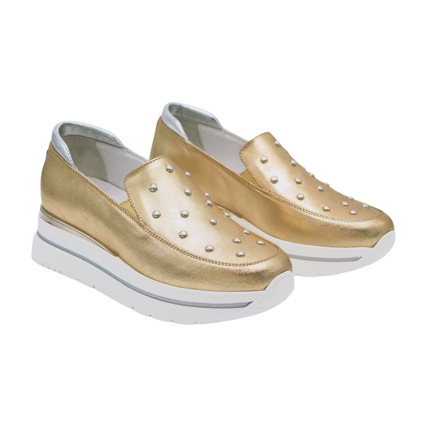 MARCO MOREO Gold Wedge Slip on Shoe BECKY M651k – Fabucci Shoes